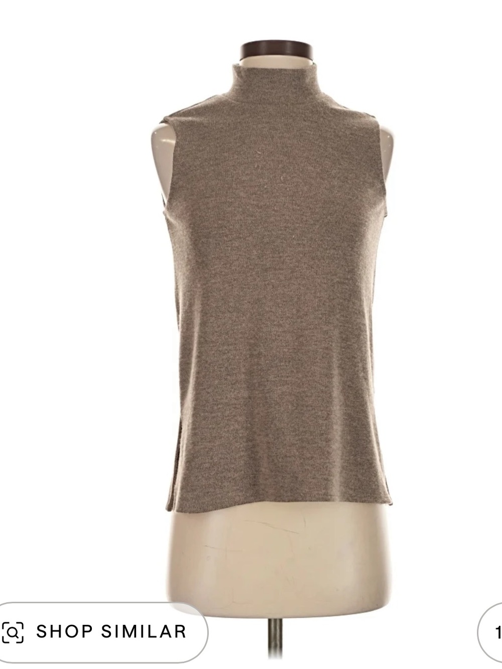 Mock Neck Sweater Top